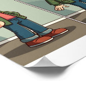 Poster La différence entre les deux images (Coin)