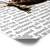 Poster La Diligence Et Les Créatures Volantes (Coin)