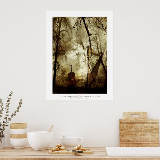 Poster La direction imaginaire du temps (Cuisine)