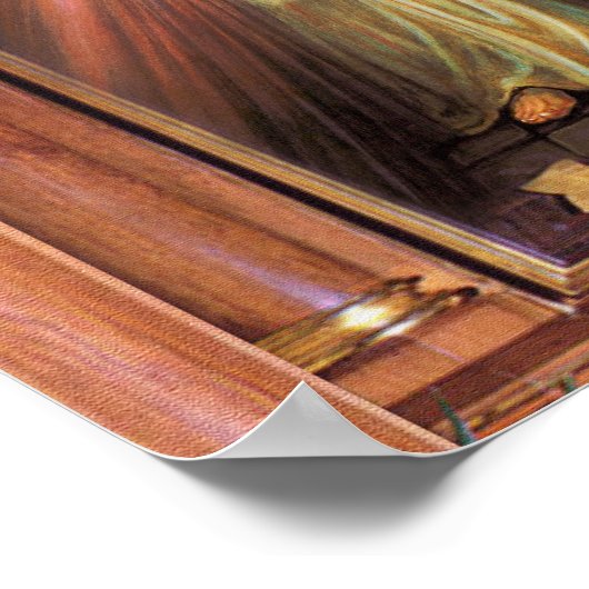 Poster La Divine Miséricorde Image Dévotionnelle. (Coin)