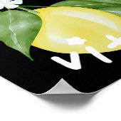 Poster La Dolce Vita La Dolce Mariée Italie Citron Concor (Coin)