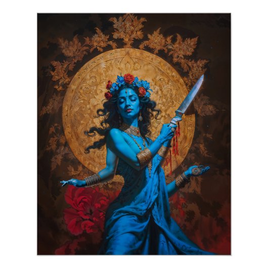 Poster La douce mère du temps Kali (Devant)