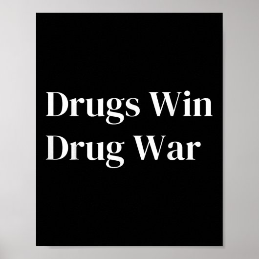 Poster La drogue contre la guerre (Devant)