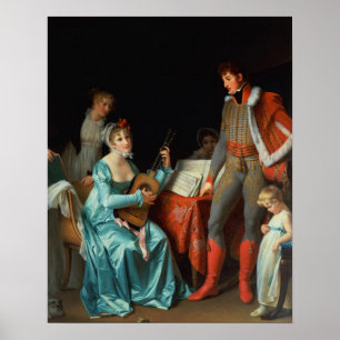 Poster La Duchesse Abrantes et le le Général Junot