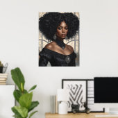 Poster La duchesse africaine (Bureau à domicile)