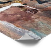 Poster La Durée De Vie Médiatique Mixte Commence À La Fin (Coin)