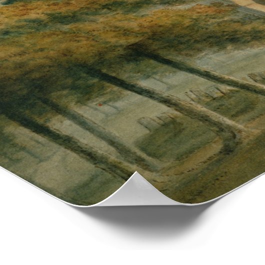 Poster La façade du Nord-Ouest (Coin)