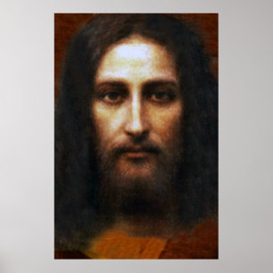 POSTER LA FACE SAINTE DE JÉSUS,