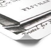 Poster La façon de disséquer le corps péestilentiel (Coin)