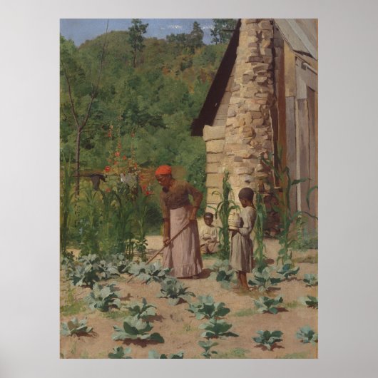 Poster La façon dont ils vivent par T. Anshutz Peinture V (Devant)