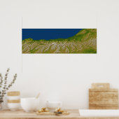 Poster La faille alpine le long de la côte ouest (Cuisine)