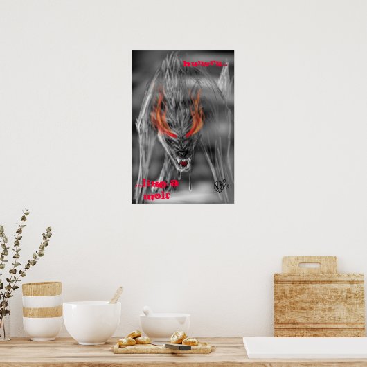 Poster La faim comme un loup (Cuisine)