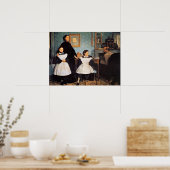 Poster La famille Bellelli par Edgar Degas, (Cuisine)