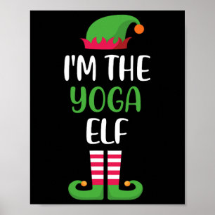 Poster La famille de l'elfe de yoga correspondant au grou