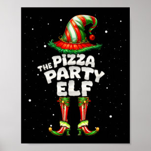 Poster La famille de lutins de fête Zza pour un groupe as