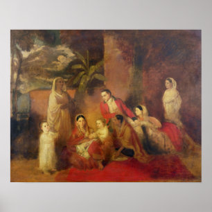 Poster La famille de Palmer, 1785