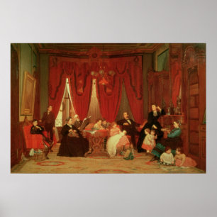 Poster La famille de trappe, 1870-71