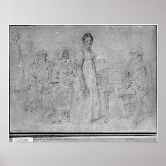 Poster La famille Forestier, 1806 (Devant)