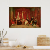 Poster La famille Hatch, 1870-1871 (Cuisine)