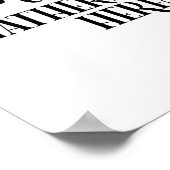 Poster La famille moderne se réunit ici citant la typogra (Coin)