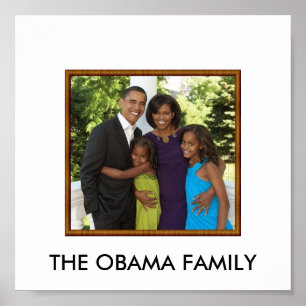 Poster la famille OBAMA
