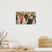 Poster La famille royale, 1880 (Cuisine)