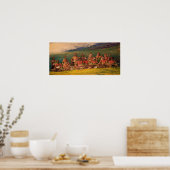 Poster La Farge - Chefs Et Interprètes En Danse De Guerre (Cuisine)