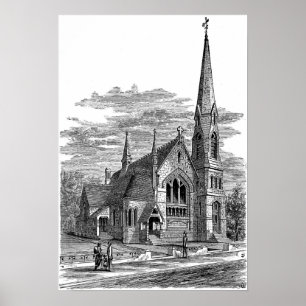 Poster La Farge - Église du Mémorial de Channing