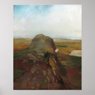 Poster La Farge - Étude d'automne Vue sur Hanging Rock