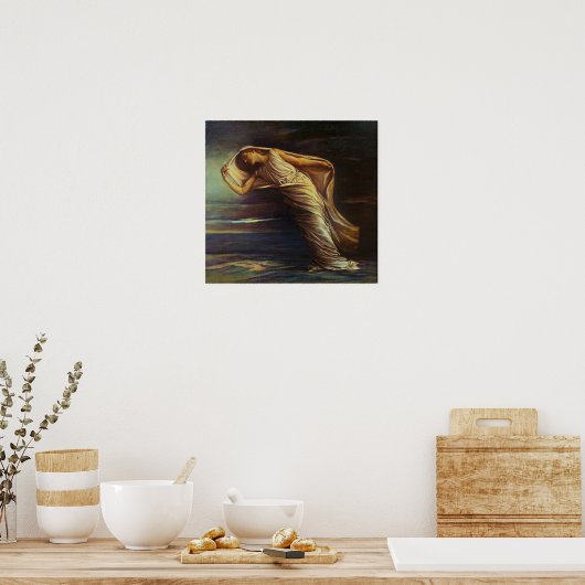 Poster La Farge - L'Aube 1899 (Cuisine)