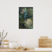 Poster La Farge - L'Esprit du nénuphar (Cuisine)