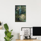 Poster La Farge - L'Esprit du nénuphar (Bureau à domicile)