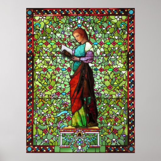 Poster La Farge - Soirée 1881 (Devant)