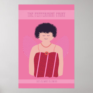 Poster La fée de menthe