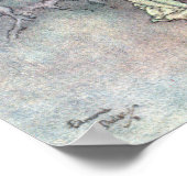 Poster La fée du jardin par Edmund Dulac (Coin)