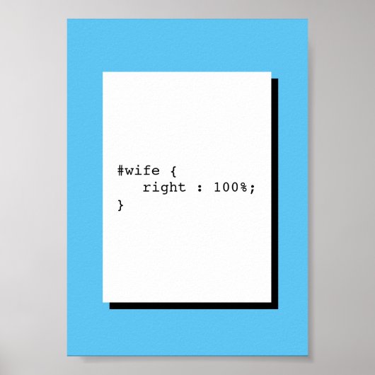 Poster La femme a toujours raison Drôle CSS (Devant)