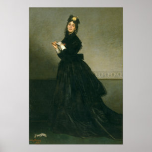 Poster La femme avec le gant, 1869
