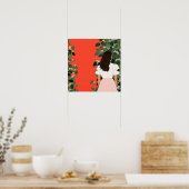 Poster La Femme dans le jardin (Cuisine)