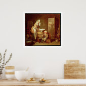 Poster La femme de la blanchisserie (Cuisine)
