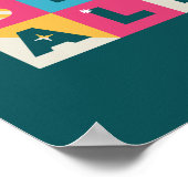 Poster La Femme de la Ligue de la Justice "A Dormi Toute  (Coin)