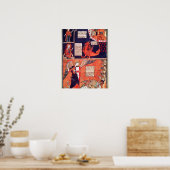 Poster La femme de l'Apocalypse attaquée par la casquette (Cuisine)