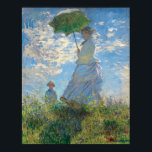 Poster La femme de Monet restaurée avec un parasol La pro<br><div class="desc">Nous sommes heureux d'offrir cette version vibrante de la célèbre Femme de Monet avec un Parasol (parasol) qui a été numériquement restauré pour une couleur optimale. La mise à jour des oeuvres d'art classiques est notre passion chez Artural Living! Claude Monet a été le fondateur de la peinture impressionniste française,...</div>