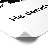 Poster La femme dit que le mari n'essaie pas de se faire  (Coin)