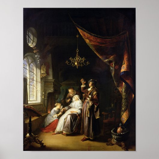 Poster La Femme Dropsique, c.1663 (Devant)