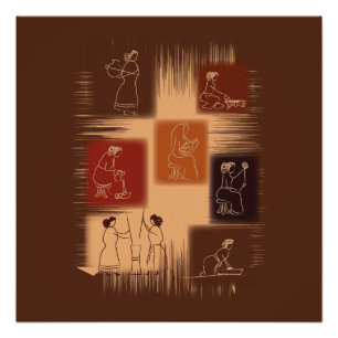 Poster La Femme - Le Fond