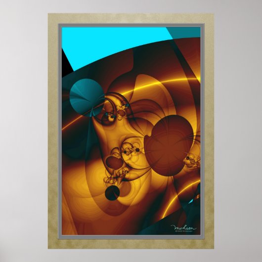 Poster La femme qui pense (Devant)