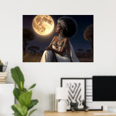 Poster La femme sage (Bureau à domicile)