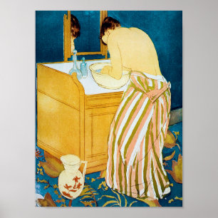 Poster La femme se baignant, Mary Cassatt