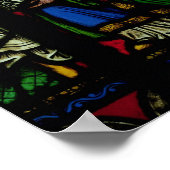 Poster La fenêtre Arbre de Jesse (Coin)