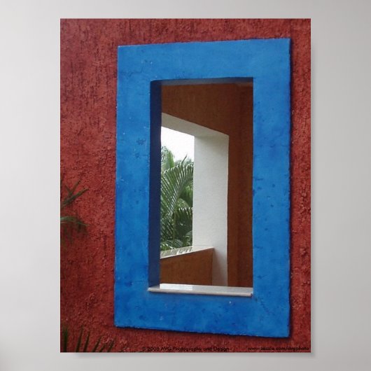 Poster La fenêtre de Riviera Maya, Mexique (Devant)